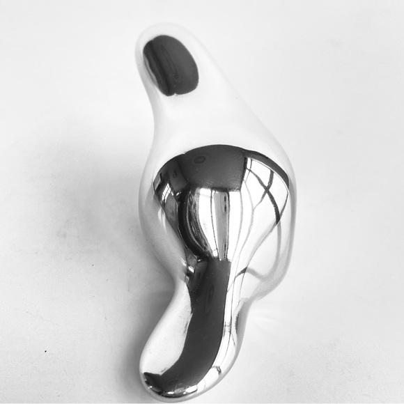 Silver Metal Animal Figurine - Picture 9 of 16